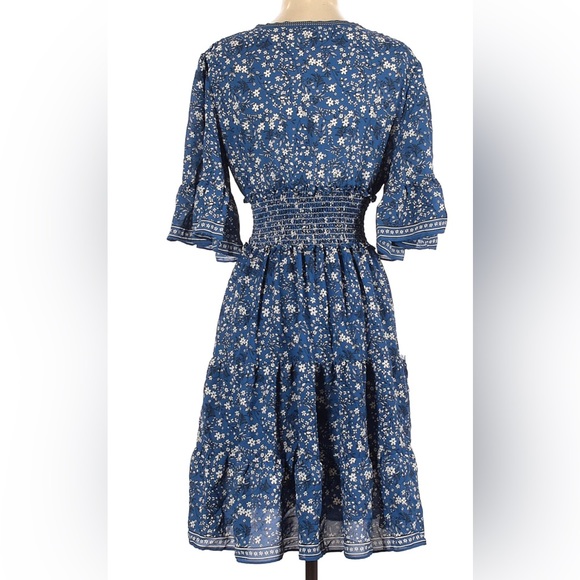 Max Studio Blue A-Line Dress - Picture 2 of 4